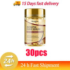 Magic Hair Vitamin Capsule Keratin Oil Fast Restore Hair Soft Smooth Shiny Deep Moisturizer Frizzy Dry Scalp Hair Care Products