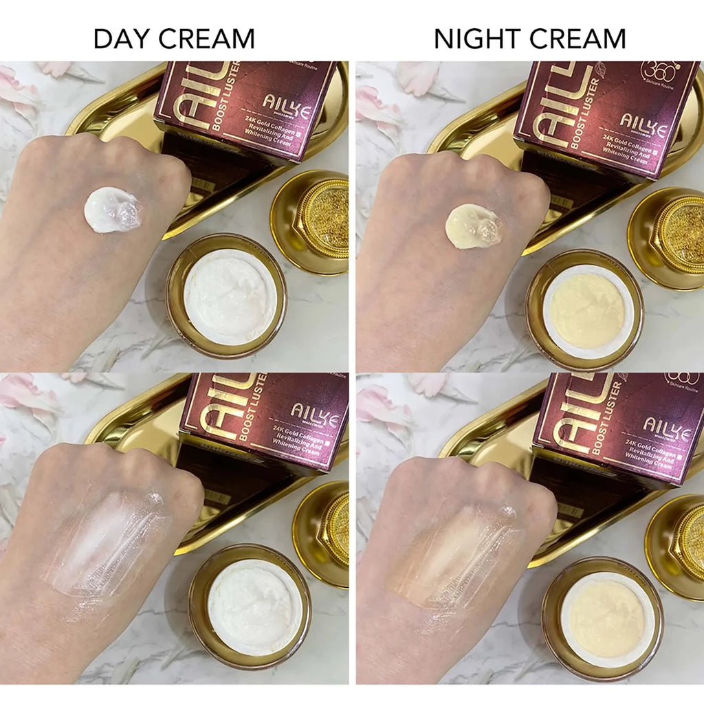 AILKE 24K Collagen Facial Whitening Set,