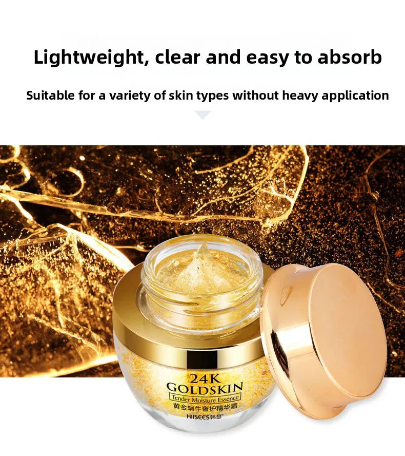 DR.RASHEL 24K Gold Collagen Whitening Cream Day Cream Moisturizers Skin Brightening Anti-aging Pores Shrinking Skin Care Smooth