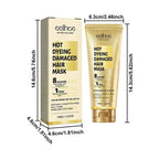 Keratin Hair Mask Professional Repair Damaged Dry Frizy Hair Anti Rolling 5s Magical Smooth Shiny Hair Care Moisturizing Cream