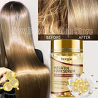Magic Hair Vitamin Capsule Keratin Oil Fast Restore Hair Soft Smooth Shiny Deep Moisturizer Frizzy Dry Scalp Hair Care Products