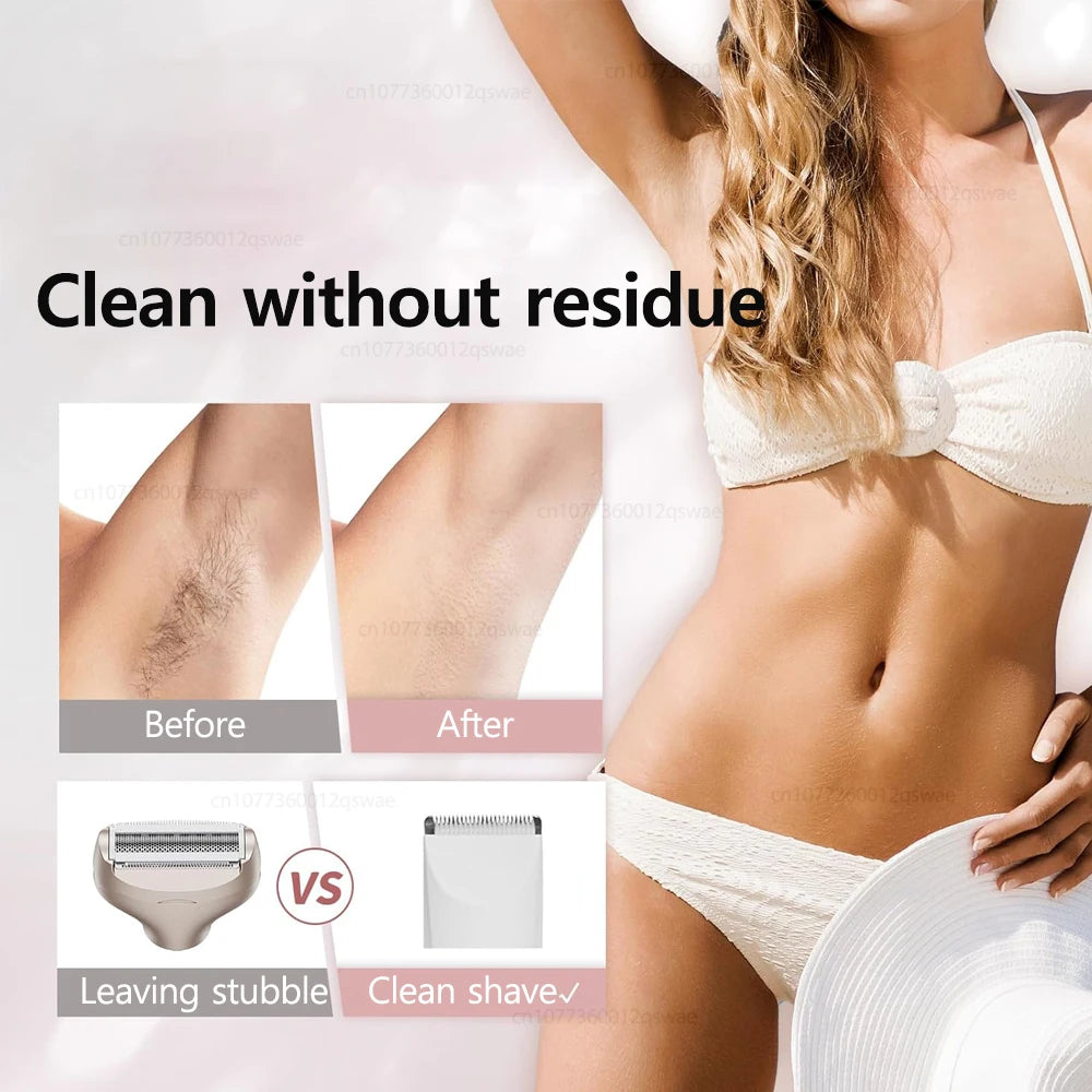Electric Shaver for Women Female Razor Bikini Trimmer