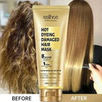 Keratin Hair Mask Professional Repair Damaged Dry Frizy Hair Anti Rolling 5s Magical Smooth Shiny Hair Care Moisturizing Cream