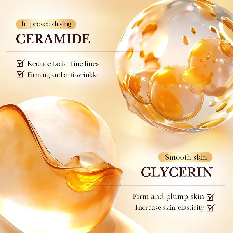 SADOER 24k Golden Collagen Facial Masks Anti Wrinkle Firming Moisturizing Anti-Aging Face Mask Beauty Facial Skin Care Products